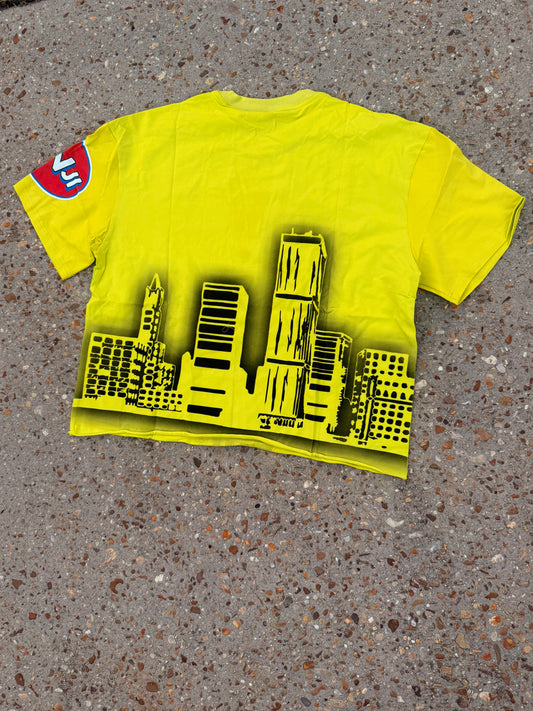 Neon Cropped Tee